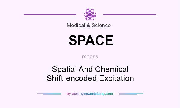 What does SPACE mean? It stands for Spatial And Chemical Shift-encoded Excitation