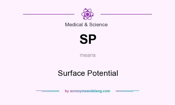 What does SP mean? It stands for Surface Potential