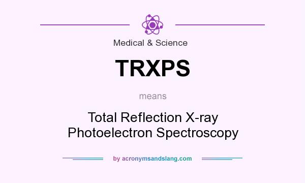 What does TRXPS mean? It stands for Total Reflection X-ray Photoelectron Spectroscopy