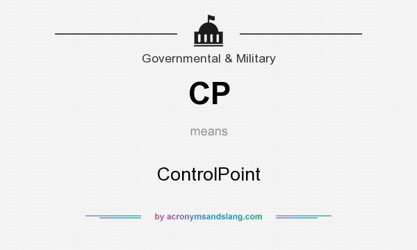 What does CP mean? It stands for ControlPoint