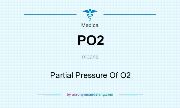 What does PO2 mean? It stands for Partial Pressure Of O2