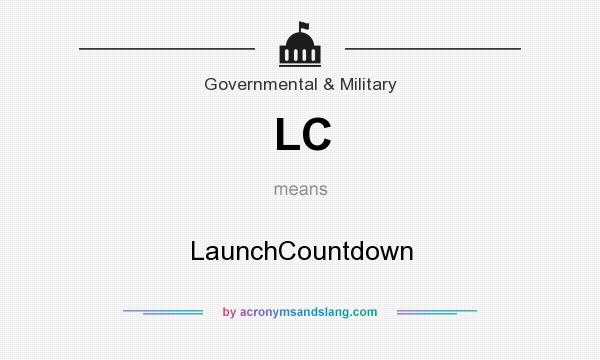 What does LC mean? It stands for LaunchCountdown