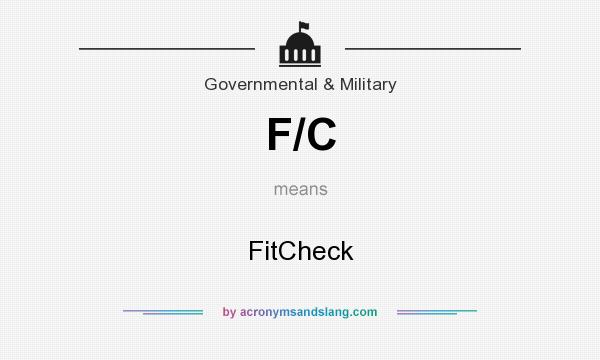 What does F/C mean? It stands for FitCheck