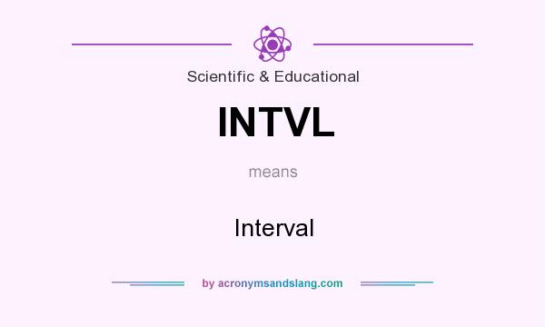 What does INTVL mean? It stands for Interval