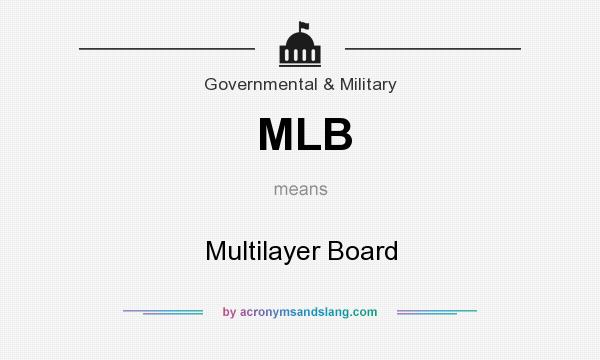 What does MLB mean? It stands for Multilayer Board