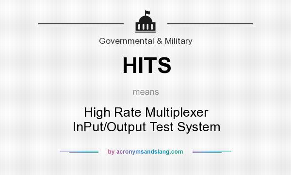 What does HITS mean? It stands for High Rate Multiplexer InPut/Output Test System