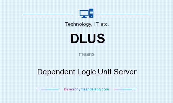 What does DLUS mean? It stands for Dependent Logic Unit Server
