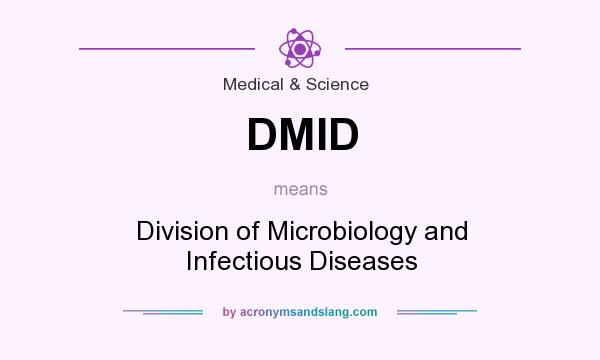 What does DMID mean? It stands for Division of Microbiology and Infectious Diseases