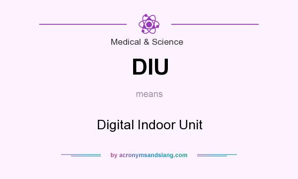 What does DIU mean? It stands for Digital Indoor Unit
