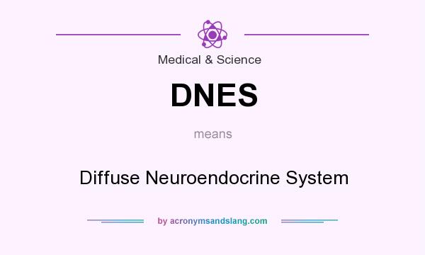 What does DNES mean? It stands for Diffuse Neuroendocrine System