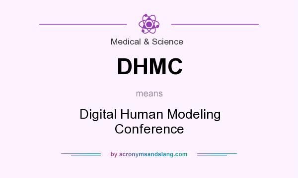 What does DHMC mean? It stands for Digital Human Modeling Conference