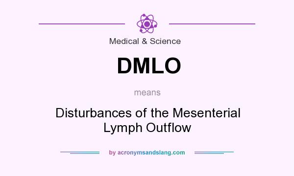 What does DMLO mean? It stands for Disturbances of the Mesenterial Lymph Outflow