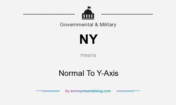 What does NY mean? It stands for Normal To Y-Axis