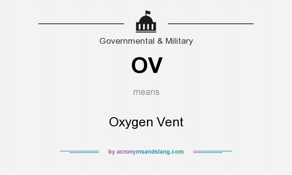 What does OV mean? It stands for Oxygen Vent