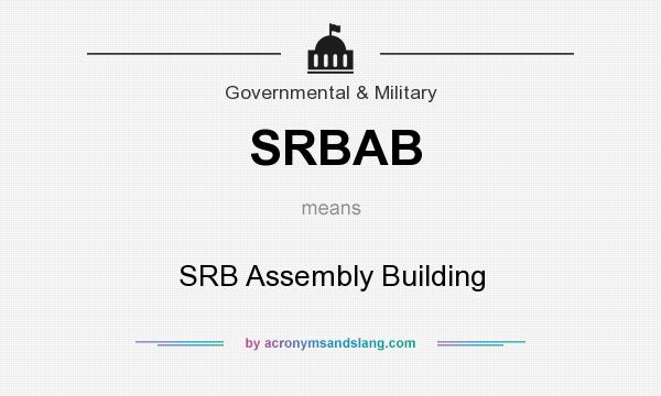 What does SRBAB mean? It stands for SRB Assembly Building