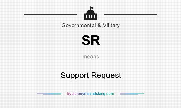 What does SR mean? It stands for Support Request