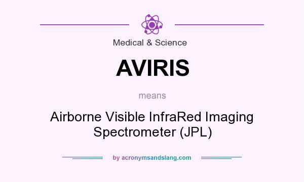 What does AVIRIS mean? It stands for Airborne Visible InfraRed Imaging Spectrometer (JPL)