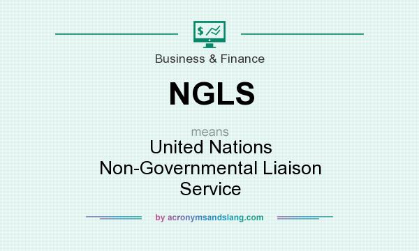 What does NGLS mean? It stands for United Nations Non-Governmental Liaison Service