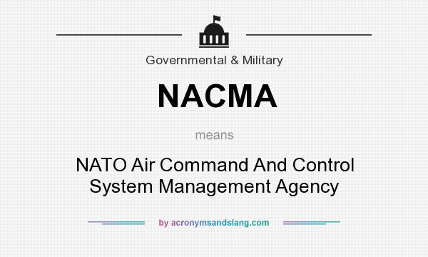What does NACMA mean? It stands for NATO Air Command And Control System Management Agency