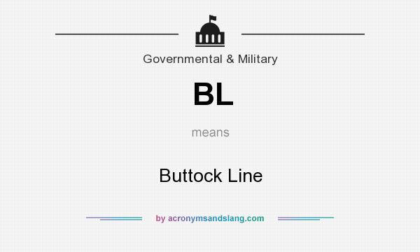 What does BL mean? It stands for Buttock Line