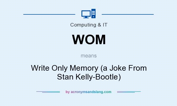 Write-only memory (joke)