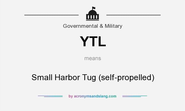 What does YTL mean? It stands for Small Harbor Tug (self-propelled)