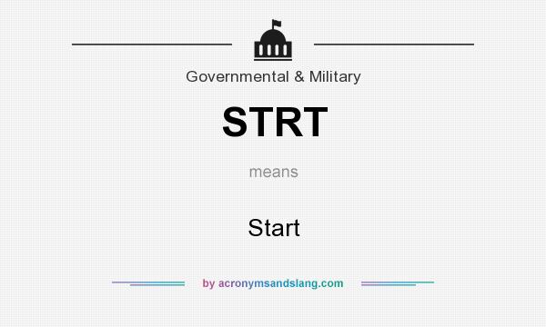 What does STRT mean? It stands for Start