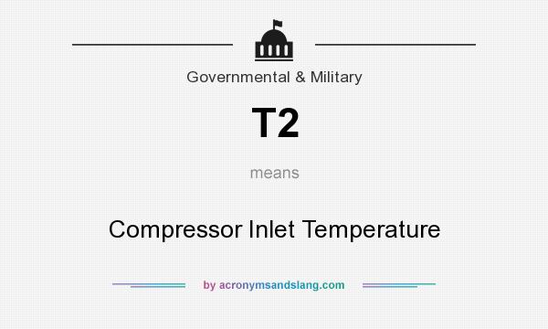 What does T2 mean? It stands for Compressor Inlet Temperature