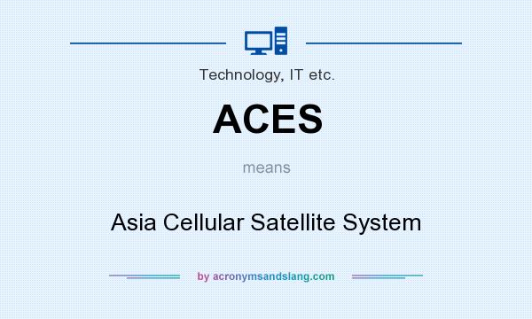 What does ACES mean? It stands for Asia Cellular Satellite System