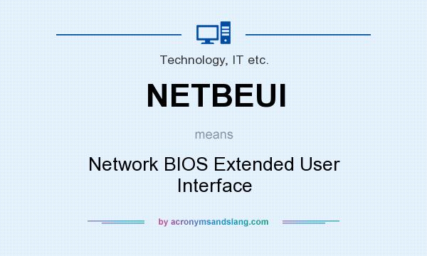 What does NETBEUI mean? It stands for Network BIOS Extended User Interface