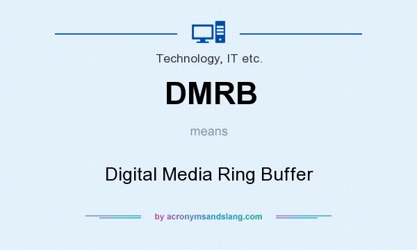 What does DMRB mean? It stands for Digital Media Ring Buffer