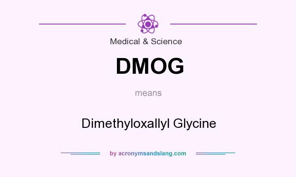 What does DMOG mean? It stands for Dimethyloxallyl Glycine