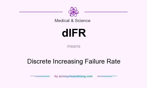 What does dIFR mean? It stands for Discrete Increasing Failure Rate