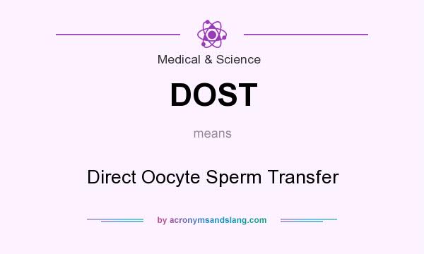 What does DOST mean? It stands for Direct Oocyte Sperm Transfer