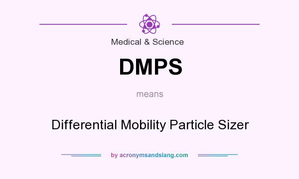 What does DMPS mean? It stands for Differential Mobility Particle Sizer