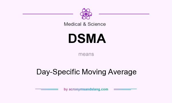 What does DSMA mean? It stands for Day-Specific Moving Average