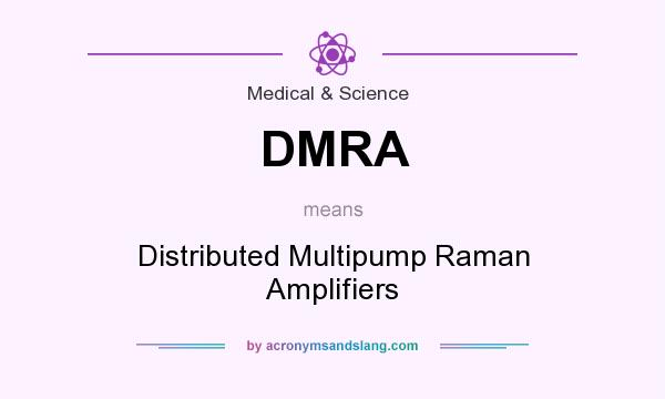 What does DMRA mean? It stands for Distributed Multipump Raman Amplifiers