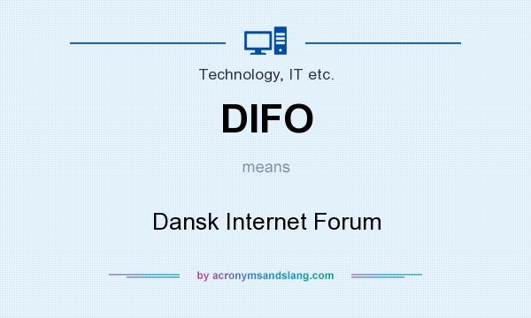 What does DIFO mean? It stands for Dansk Internet Forum