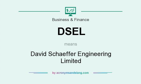 What does DSEL mean? It stands for David Schaeffer Engineering Limited