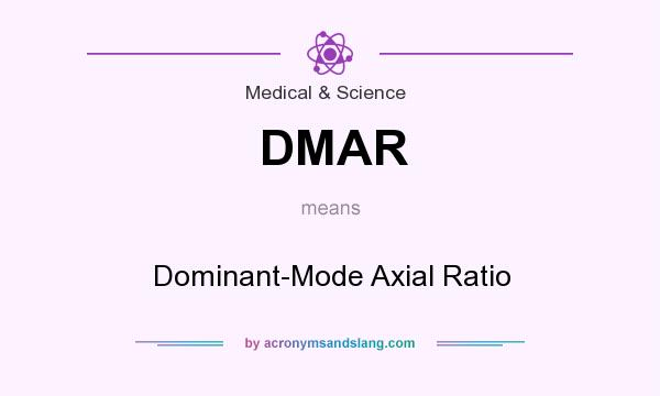 What does DMAR mean? It stands for Dominant-Mode Axial Ratio