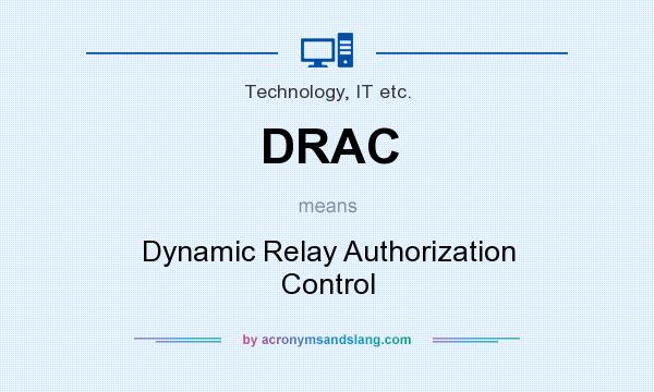 What does DRAC mean? It stands for Dynamic Relay Authorization Control