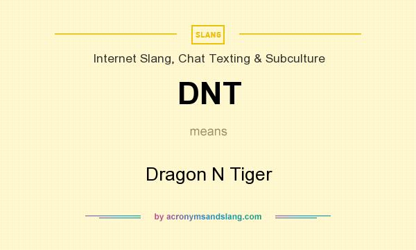 What does DNT mean? It stands for Dragon N Tiger