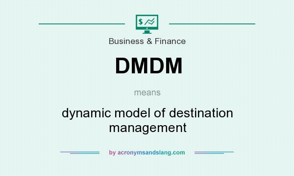 What does DMDM mean? It stands for dynamic model of destination management
