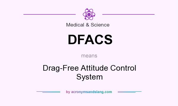 What does DFACS mean? It stands for Drag-Free Attitude Control System