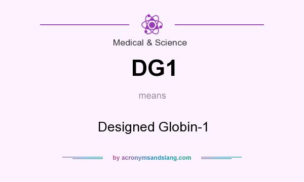 What does DG1 mean? It stands for Designed Globin-1