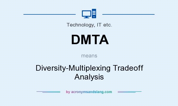What does DMTA mean? It stands for Diversity-Multiplexing Tradeoff Analysis