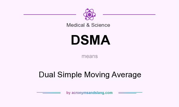 What does DSMA mean? It stands for Dual Simple Moving Average