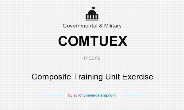 What does COMTUEX mean? It stands for Composite Training Unit Exercise