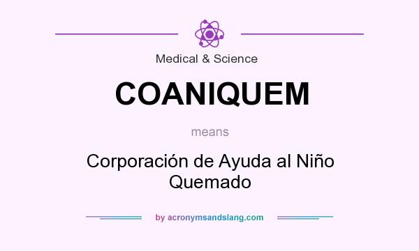 What does COANIQUEM mean? It stands for Corporación de Ayuda al Niño Quemado