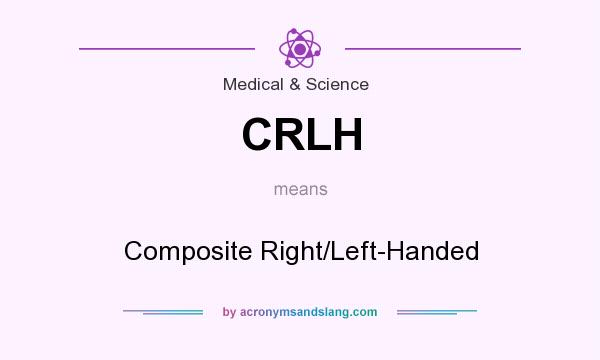 What does CRLH mean? It stands for Composite Right/Left-Handed